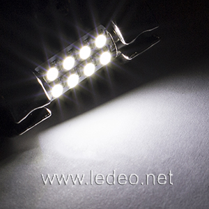 Ampoules multi LED  MIROIR de COURTOISIE pour BMW série 1 (E81 E82 E87 E88)