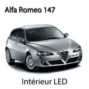 Kit éclairage à LED intérieur complet  pour Alfa Romeo 147