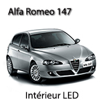Kit éclairage à LED intérieur  pour Alfa Romeo 147 pack essentiel