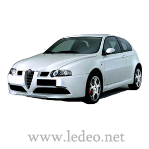Eclairage plaque à LED pour Alfa Romeo 147