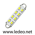 1 ampoule navette 44mm c5w  festoon  à 8 Led  smd