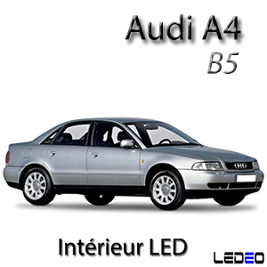 Kit éclairage à LED intérieur  pour Audi A4  B5  Pack essentiel