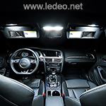 Kit éclairage à LED intérieur pour Audi A4  B8 Avant  pack essentiel