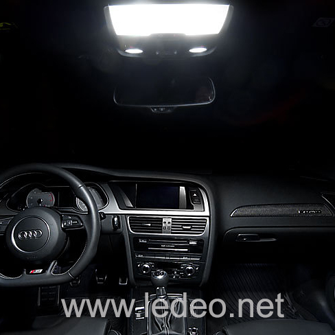 4 ampoules LED plafonnier avant pour Audi A4  B8