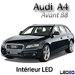 Kit éclairage à LED intérieur pour Audi A4  B8 Avant  pack essentiel