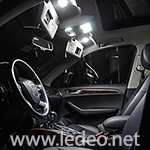 Kit éclairage ampoules  à LED intérieur pour Audi Q7 1
