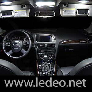 Kit éclairage à LED intérieur complet pour Audi Q5