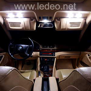 Kit éclairage à LED intérieur  pour BMW série 5 E39  pack complet