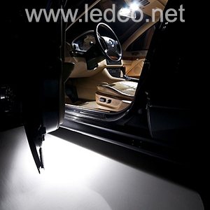 2 ampoules à LED éclairage bas de porte pour BMW série 5 E39