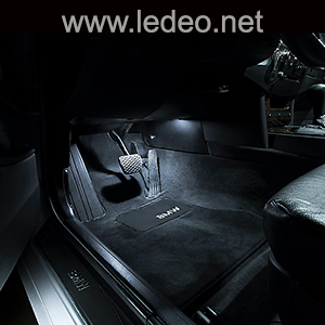 2 ampoules à LED éclairage sol / Pieds pour  BMW  série 5  E60  E61  Touring