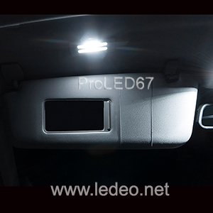 2 ampoules à LED éclairage coffre à bagages pour  BMW  série 5  E60