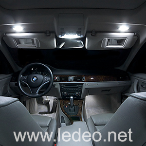 Kit éclairage à LED intérieur  pour BMW série 1 E81 E82 E87 E88 pack essentiel