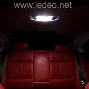 3 ampoules LED plafonnier arrière  pour BMW série 3  E90 E91 E93