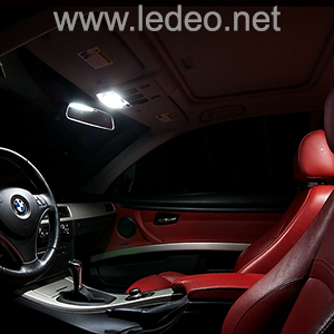 3 ampoule à LED plafonniers pour BMW série 1 (E81 E82 E87 E88)