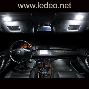 Kit éclairage à LED intérieur  pour BMW série 6  E63 / E64