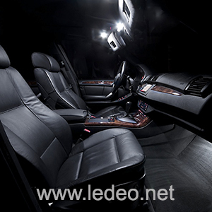 Kit éclairage à LED intérieur  pour BMW X5  E53  pack essentiel