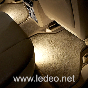 2 ampoules à LED éclairage sol/ pieds pour BMW  X5  E70