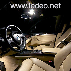 Kit éclairage à LED intérieur pour BMW X5  E70  Pack essentiel