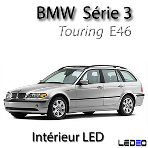 Kit éclairage à LED intérieur  pour BMW série 3 E46 Touring Break kit complet