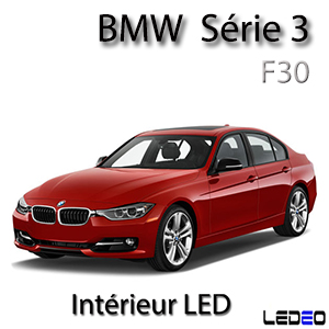 Kit éclairage à LED intérieur  pour BMW série 3 F30  kit complet