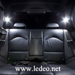 4 ampoules LED plafonnier arrière  pour BMW série 3  E46