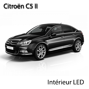 Kit éclairage à LED intérieur  pour Citroën  C5 2 ... Pack complet