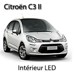 Kit éclairage à LED intérieur  pour Citroën  C3 2 ...