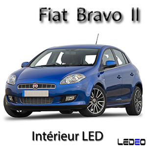 Kit éclairage à LED intérieur pour FIAT Bravo 2