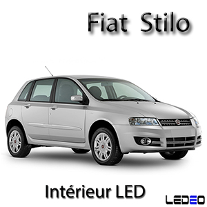 Kit éclairage à LED intérieur pour Fiat Stilo ... Pack complet