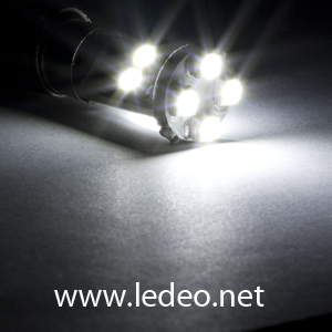 4 ampoules veilleuses  LED smd pour MERCEDES Classe C  w204 anti  erreur