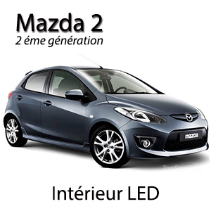 Kit éclairage à LED intérieur pour Mazda 2