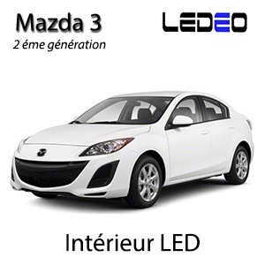 Kit éclairage à LED intérieur pour Mazda 3  II