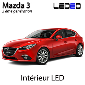 Kit éclairage à LED intérieur pour Mazda 3  III
