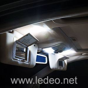2 ampoules à LED  Miroirs de courtoisie pour Mercedes Classe E w211
