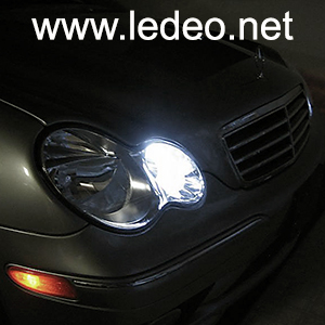 2 ampoules à LED veilleuses pour Mercedes Classe E w211 anti  erreur