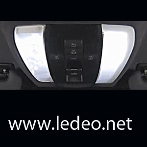 2 ampoules LED plafonnier Avant  pour Mercedes Classe C w204