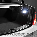 2 ampoules à LED du coffre à bagages  pour Mercedes Classe C w204