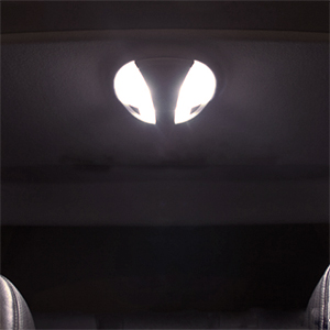 4 ampoules à LED Plafonnier + liseuses arrière pour Mercedes Classe E w211 anti  erreur