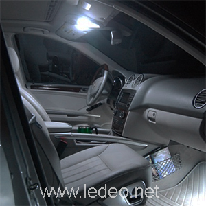 Kit éclairage à LED intérieur pour Mercedes  ML  w164  ... Pack essentiel