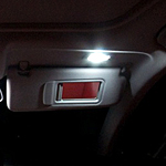 Ampoules à  LED  MIROIR de COURTOISIE pour Audi A2