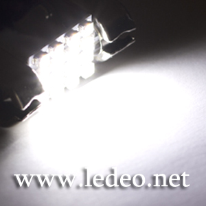 1 ampoule à  LED smd  blanc , pour plafonnier FIAT 500