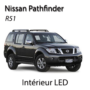Kit éclairage à LED intérieur pour Nissan Pathfinder