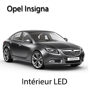 Kit éclairage à LED intérieur  pour Opel Insigna ... Pack complet