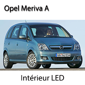 Kit éclairage à LED intérieur  pour Opel Meriva A