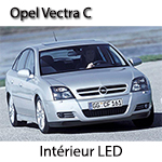 Kit éclairage à LED intérieur  pour Opel Vectra C ... Pack complet