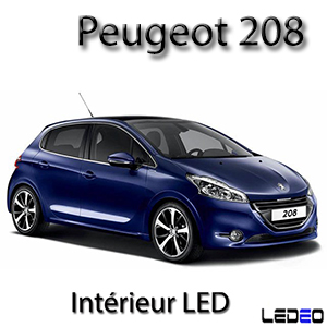 Kit éclairage à LED intérieur  pour Peugeot  208