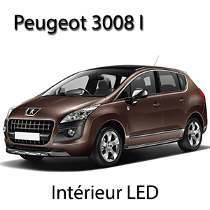 Kit éclairage à LED intérieur  pour Peugeot  3008 ... Pack complet