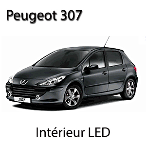Kit éclairage à LED intérieur  pour Peugeot 307
