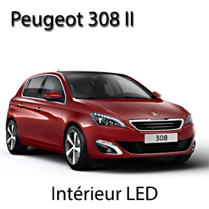 Kit éclairage à LED intérieur  pour Peugeot  308 II
