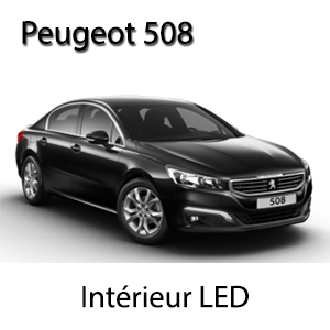 Kit éclairage à LED intérieur  pour Peugeot  508 ...